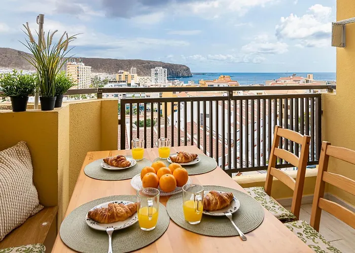 Cristianos Balcon Y Vistas Al Mar 6 - As De Casas Los Cristianos (Tenerife)