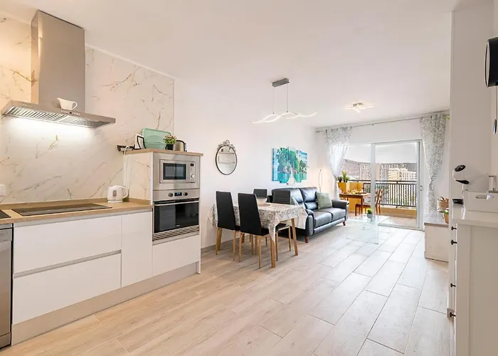 Cristianos Balcon Y Vistas Al Mar 6 - As De Casas Apartmán