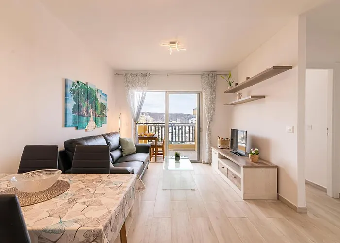 Cristianos Balcon Y Vistas Al Mar 6 - As De Casas Apartmán